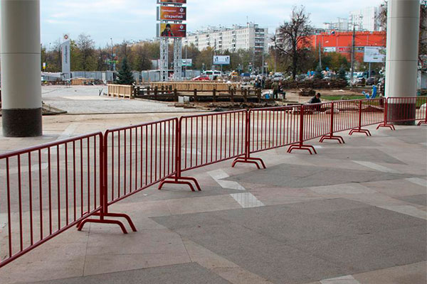 ограждения переносные